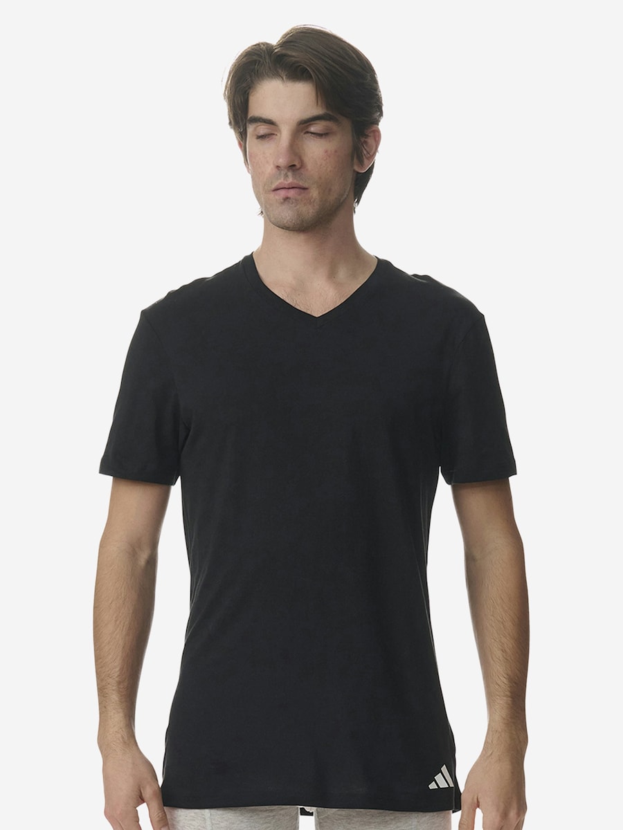 Нижняя рубашка ADIDAS SPORTSWEAR Active Core Cotton, черный — фото 2