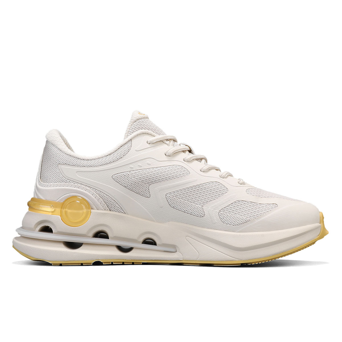 YEARCON Мужские повседневные туфли низкие желто-бежевые, цвет Beige Yellow — фото 3