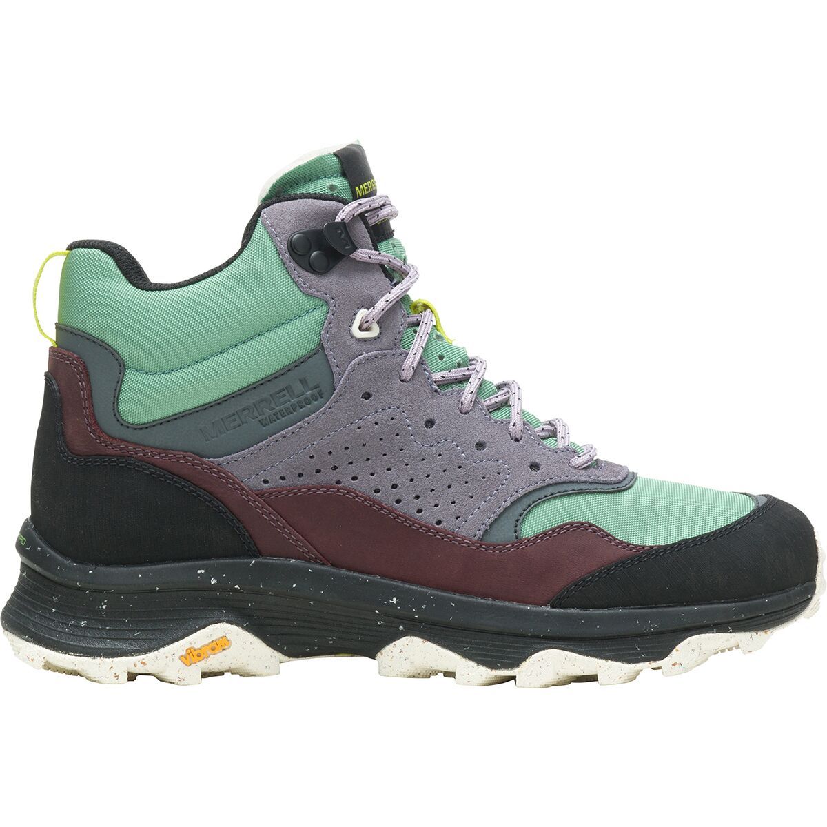 Ботинки для походов женские Merrell Speed Solo Mid WP водонепроницаемые, мультиколор