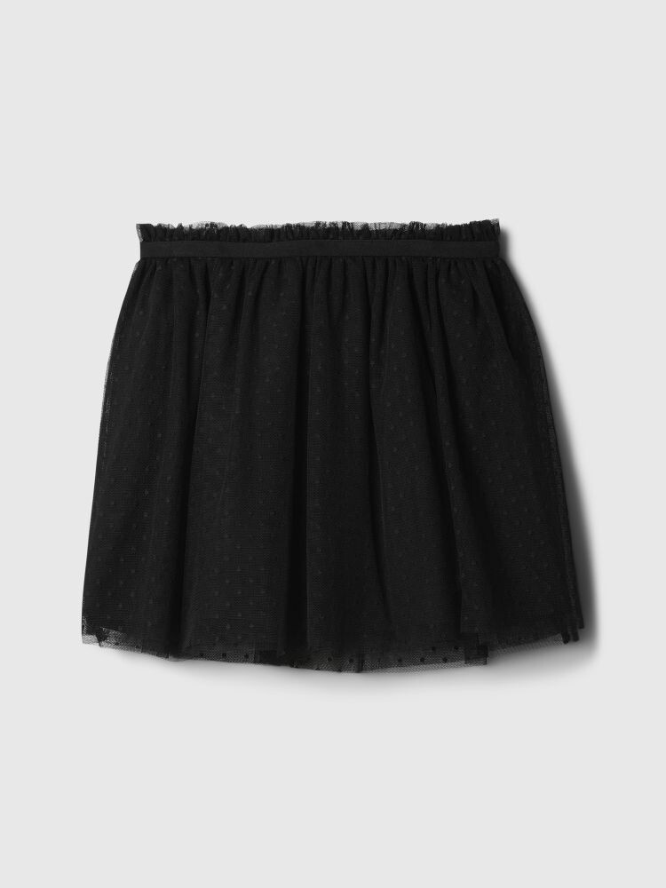 

Детская тюлевая юбка Gap, черный