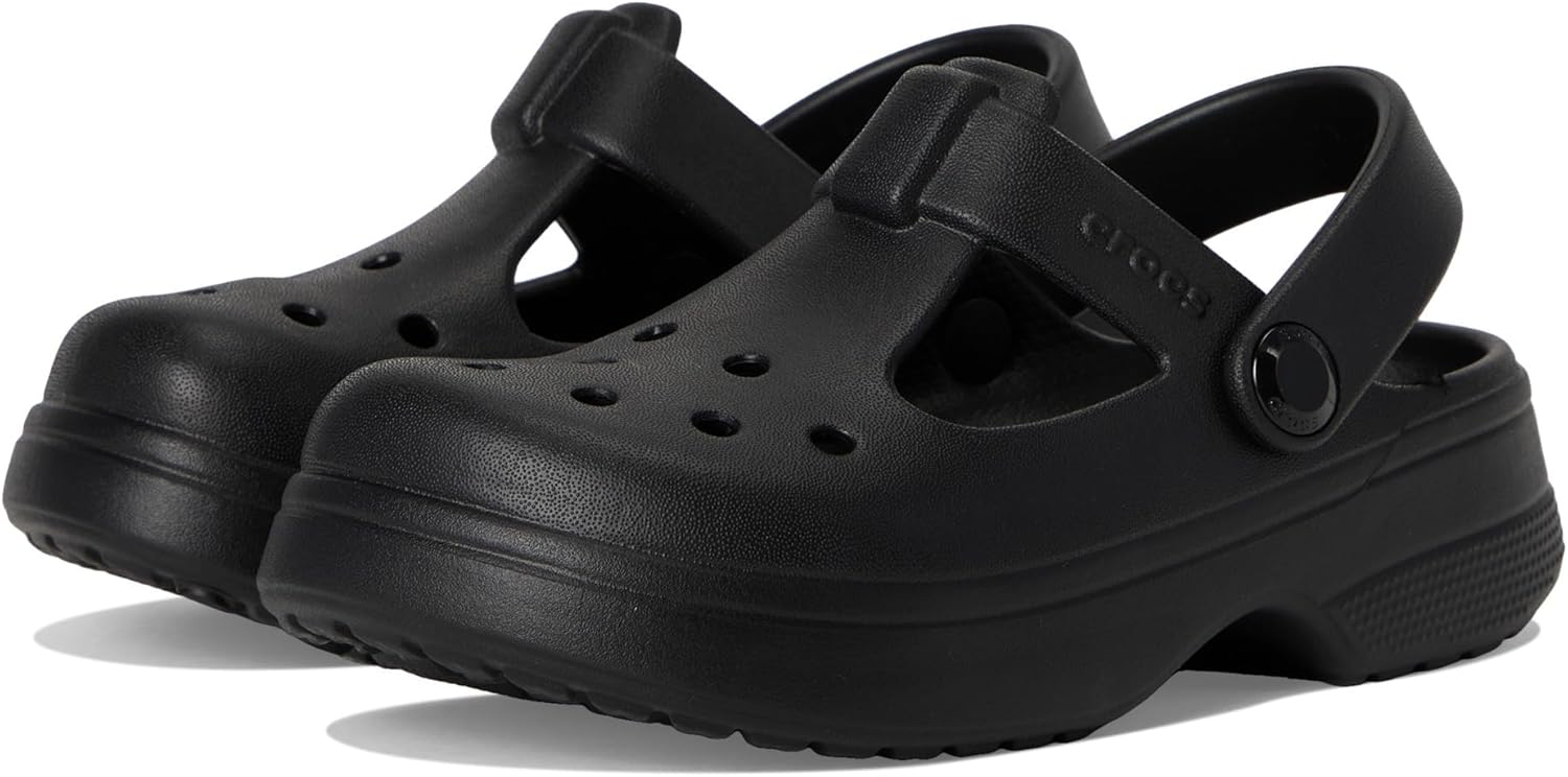 

Детские кроксы Crocs Classic Mary Jane, черный