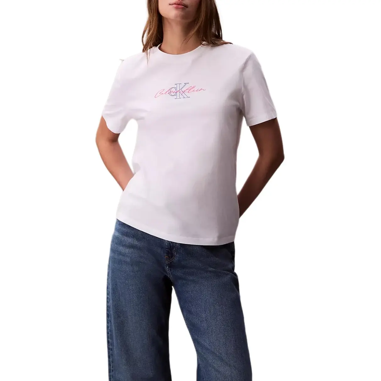 

Calvin Klein Футболка Women's Bright White, Белый, Calvin Klein Футболка Women's Bright White