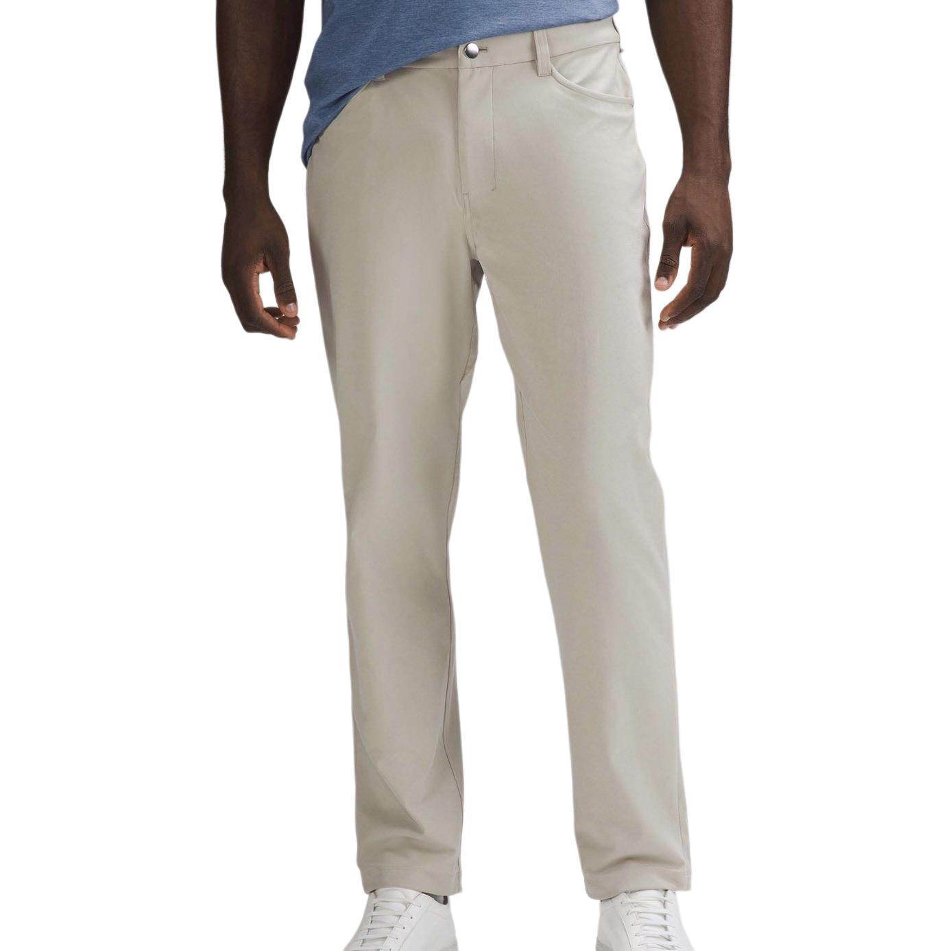 

Повседневные брюки ABC для мужчин Lululemon, Linen/Rwli