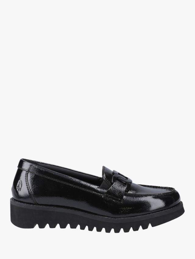 

Детские школьные туфли-лоферы Francis Patent Hush Puppies, Black
