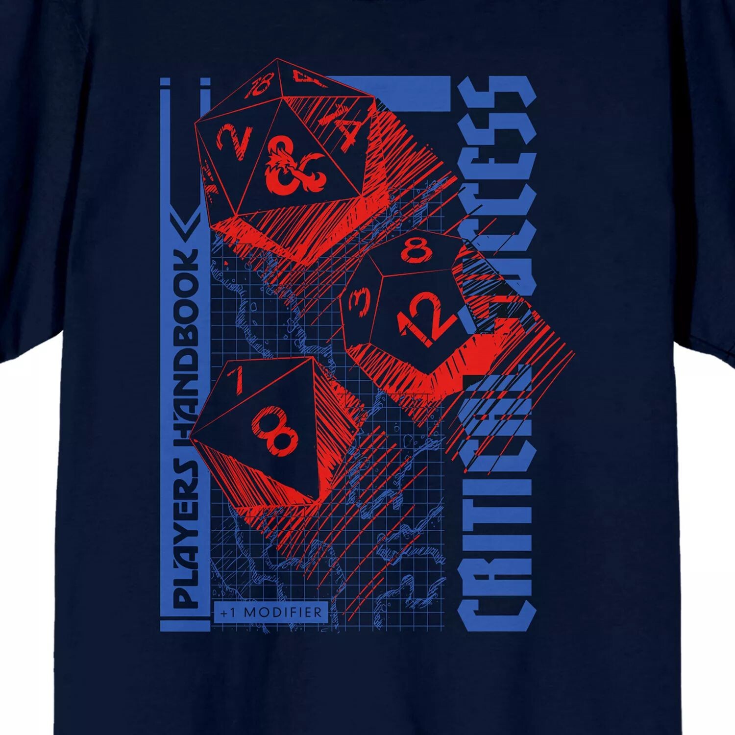 

Мужская футболка Dungeons & Dragons Success Licensed Character