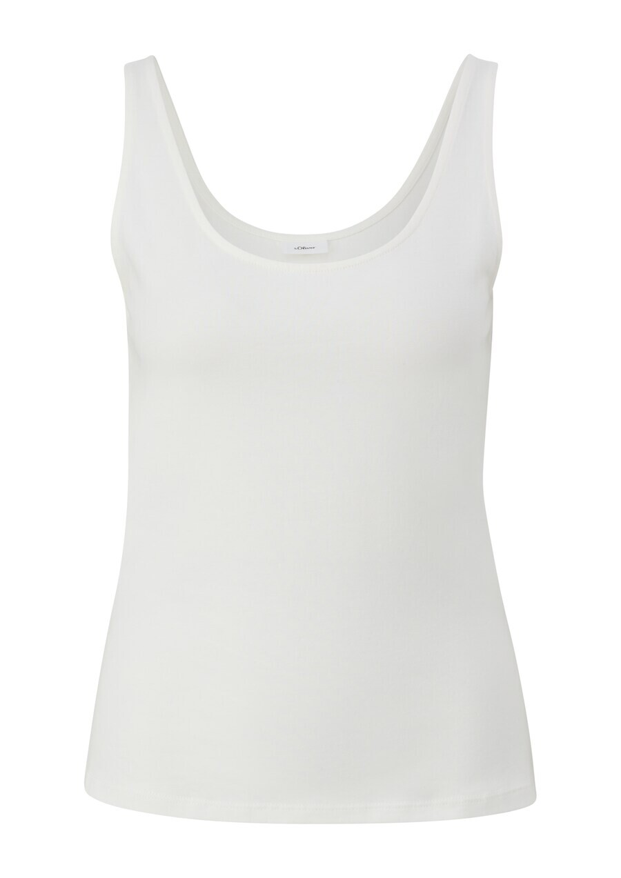 

Топ s.Oliver BLACK LABEL, белый