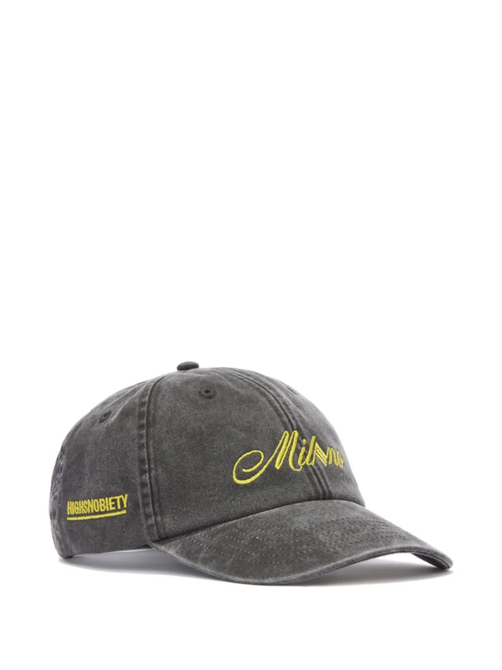 

Бейсболка с логотипом из коллаборации с Highsnobiety The Attico, серый