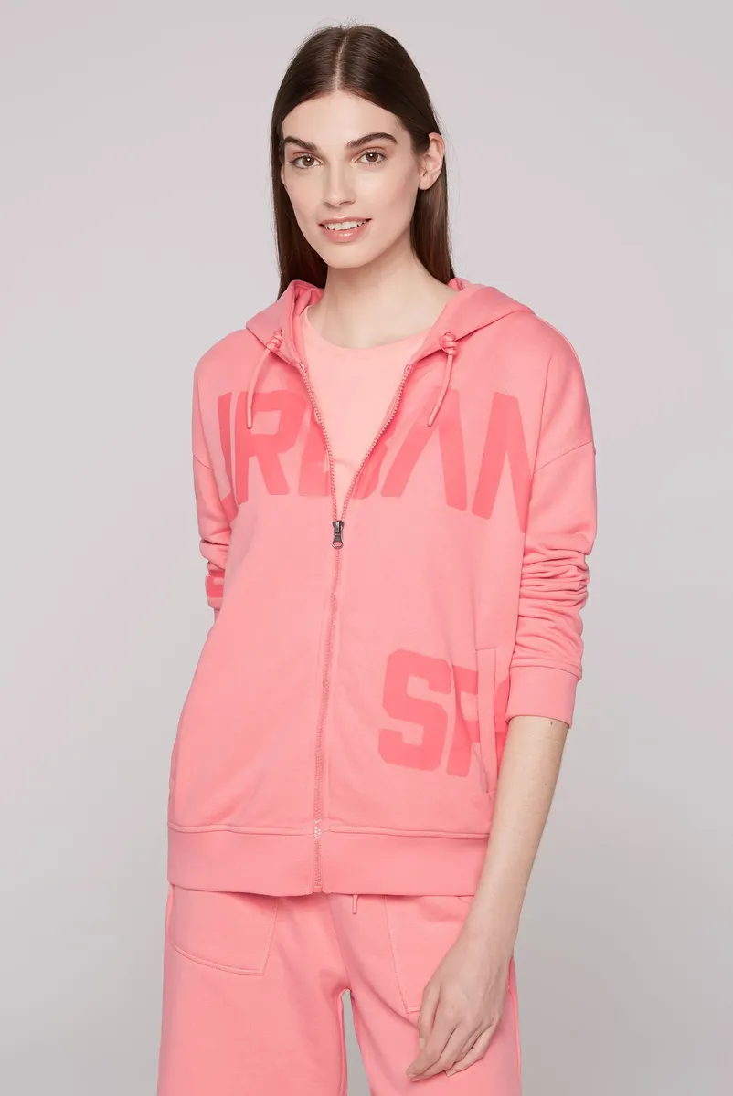 

Толстовка SOCCX с капюшоном, хлопок, цвет Peachy Rose