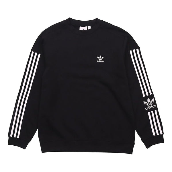 

Толстовка adidas originals Lock Up 3-stripes Sweatshirt Men Black, черный