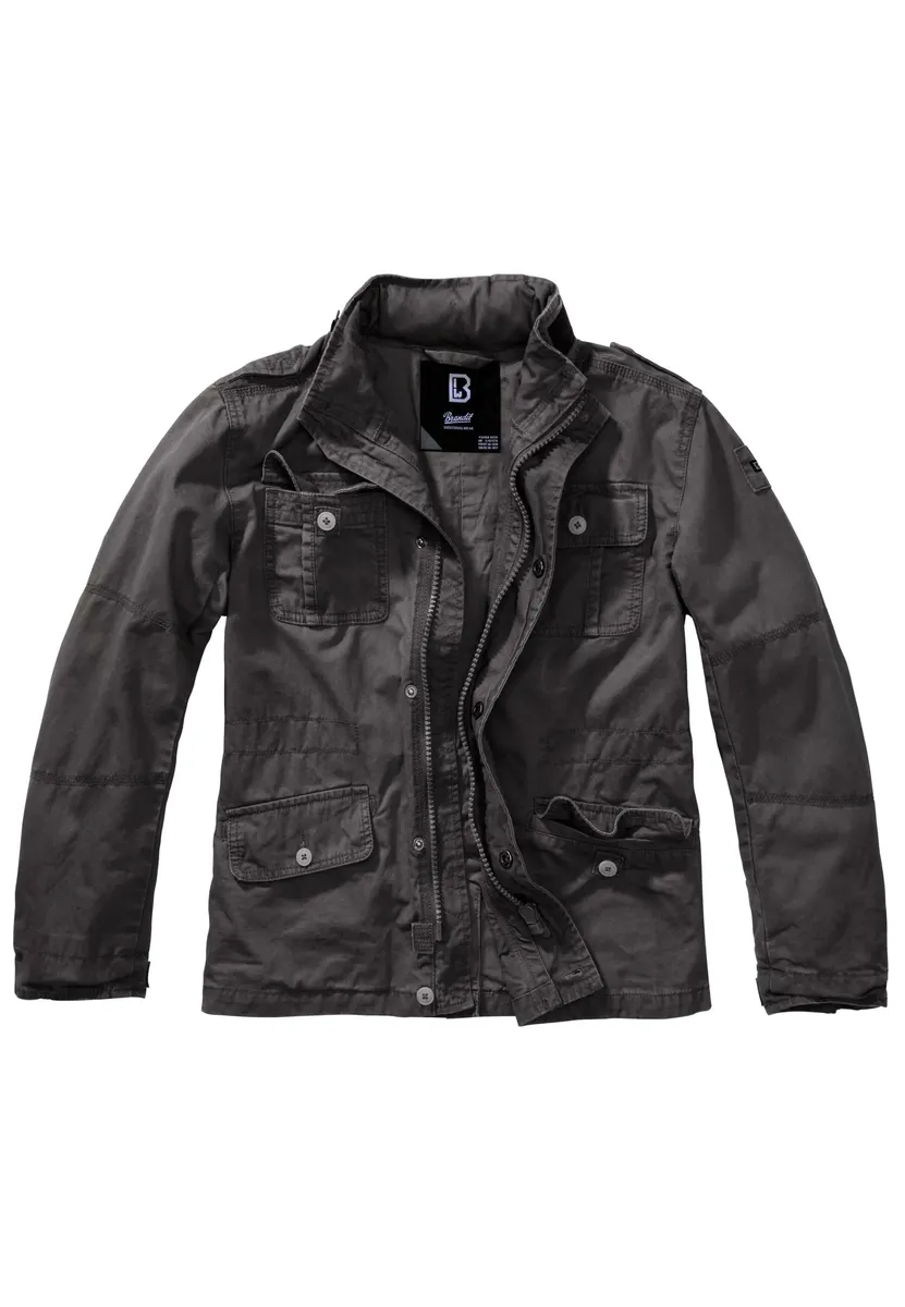 

Всепогодная куртка Brandit " Brandit Men's Kids Britannia Jacket" (1 шт.), с капюшоном, черный