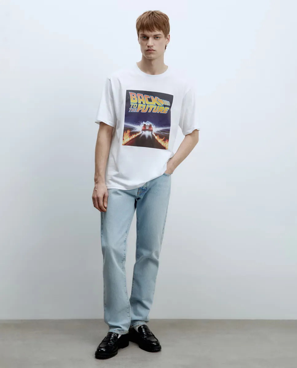 

Футболка «Назад в будущее» Sfera, белый