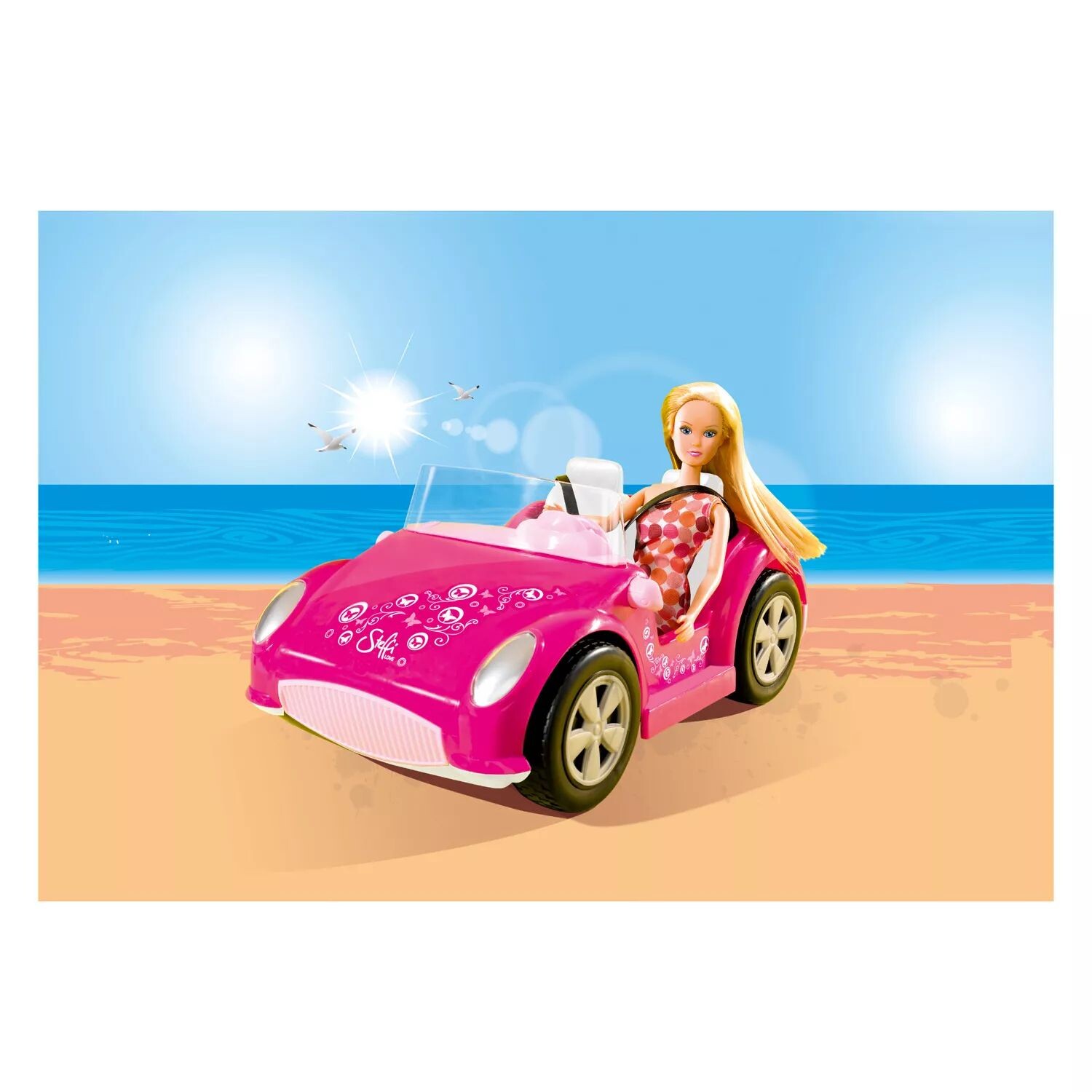 Набор машинок и кукол Simba Toys Steffi Love Beach Simba Steffi Love — фото 2