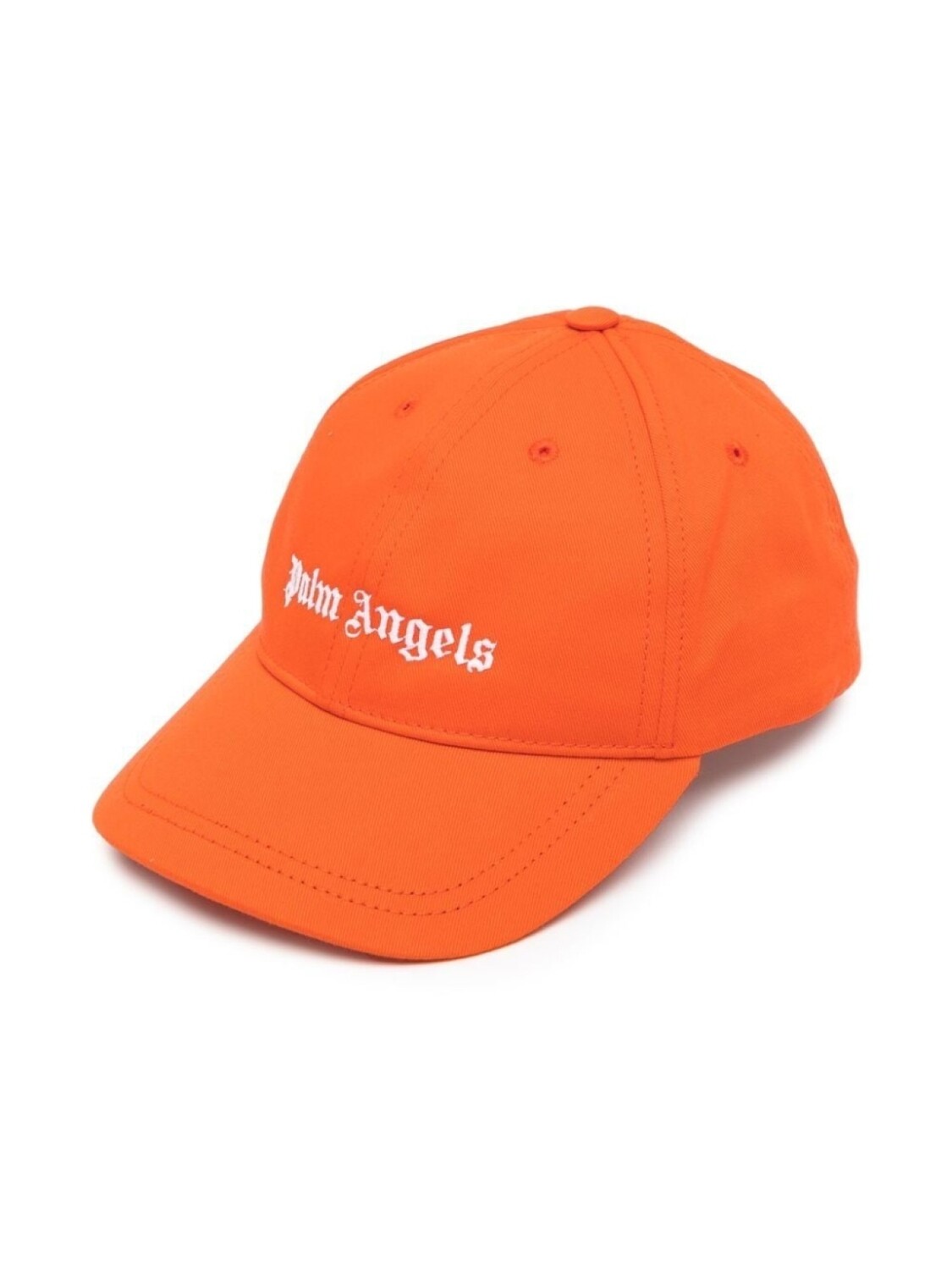 

Palm Angels Kids шестипанельная кепка с вышитым логотипом, оранжевый