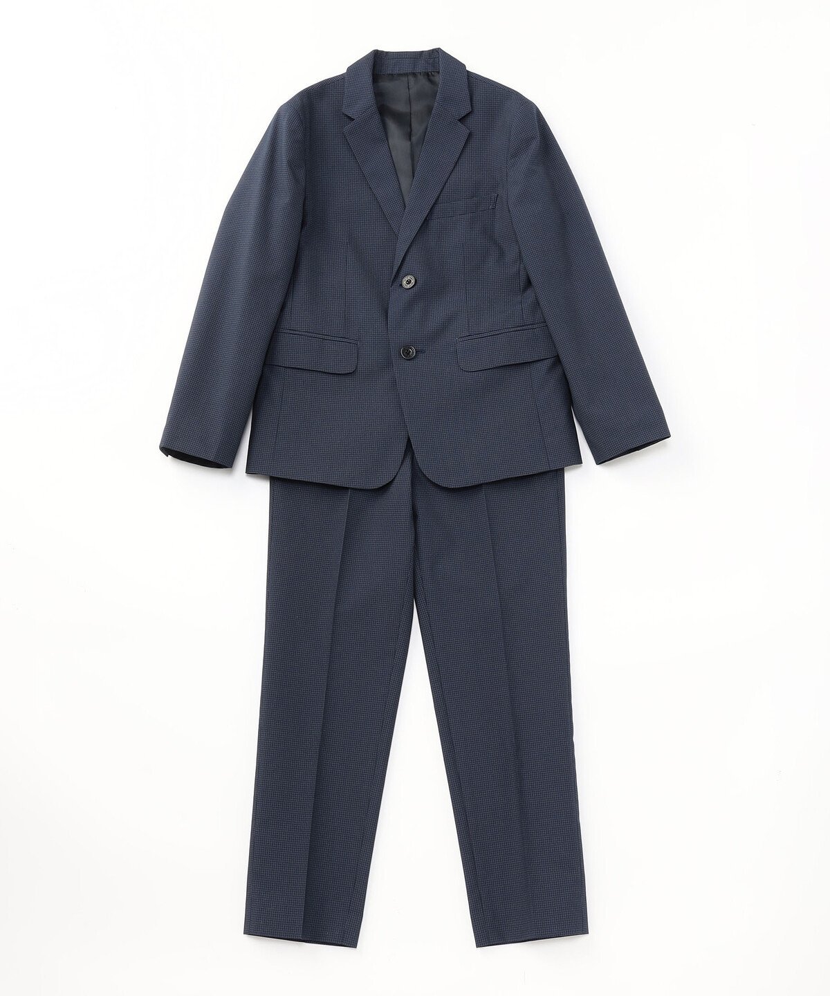 Костюм в мелкую клетку (110-130 см) Comme Ca Ism, Navy