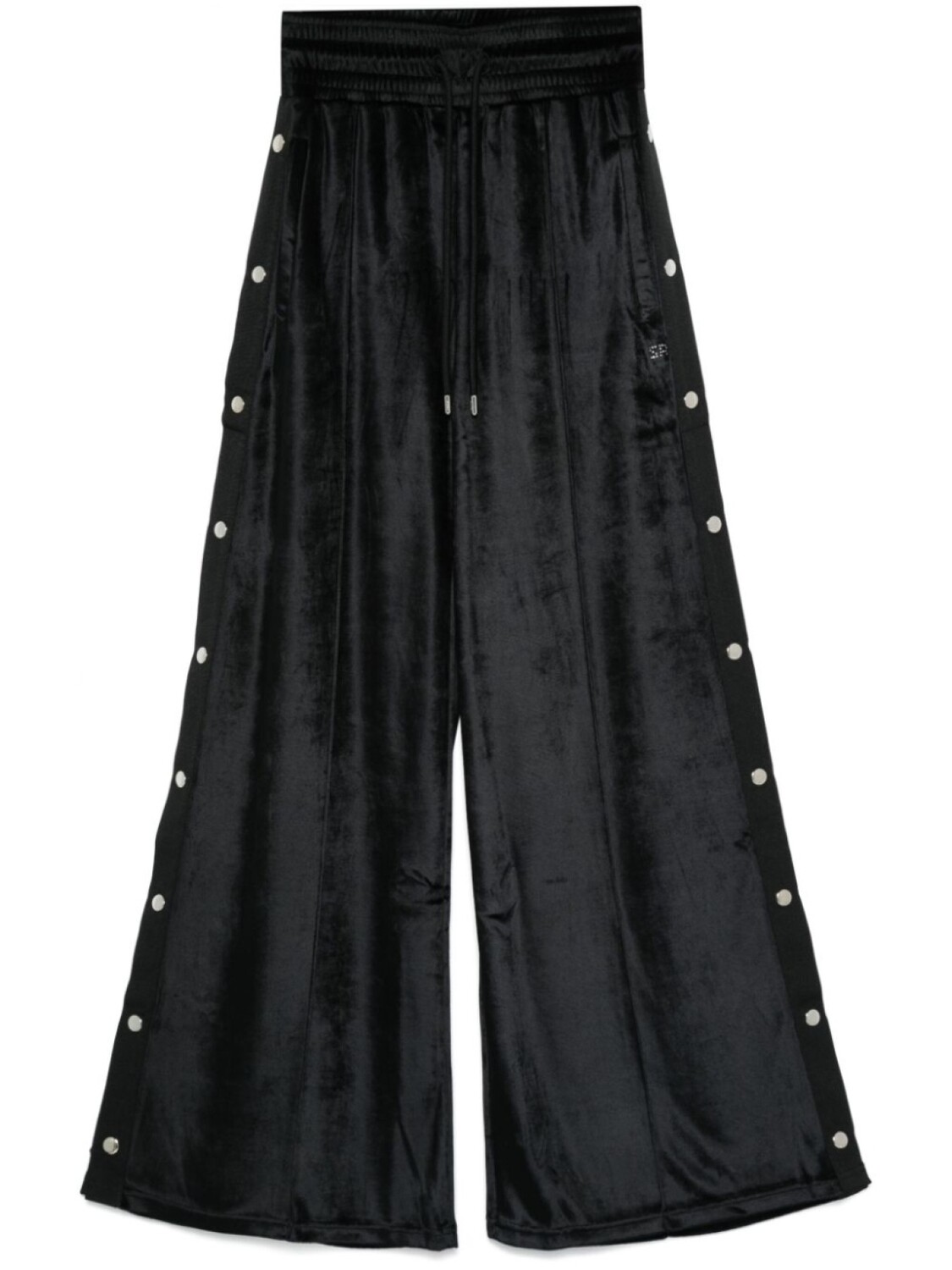 

Бархатные брюки широкого кроя Sonia Rykiel, черный