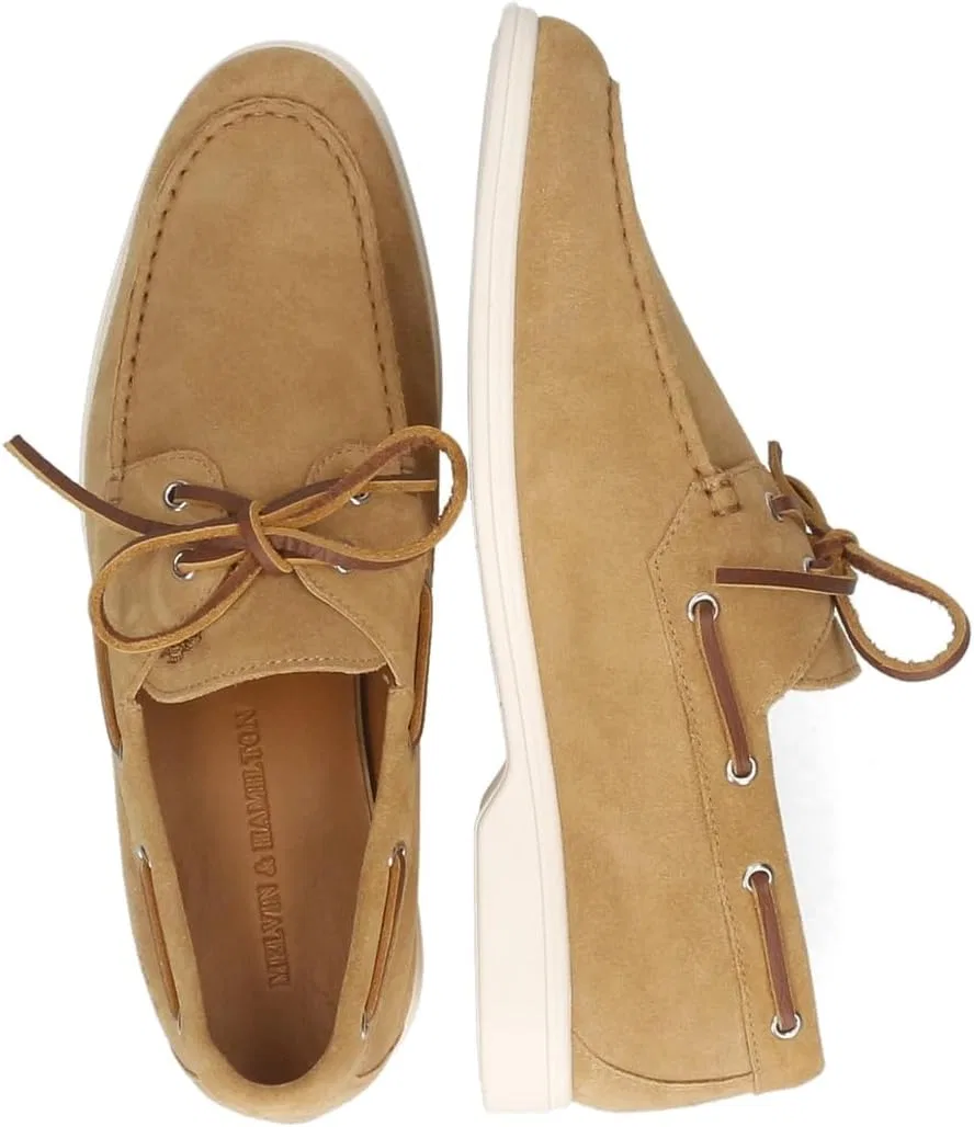 Мужские лодочные туфли Melvin & Hamilton Earl 13, Beige — фото 2