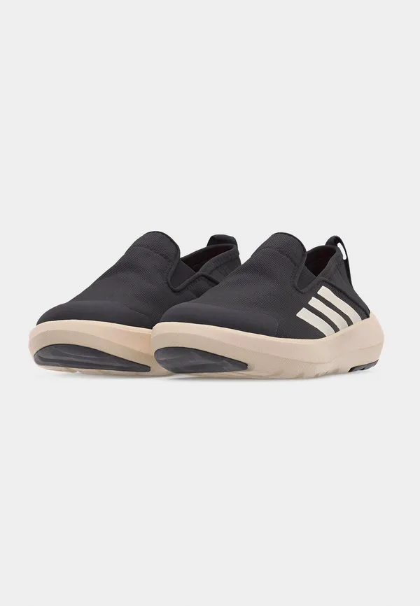 Унисекс походные ботинки без шнурков Adidas Terrex, Core Black/Chalk White/Semi Impact Orange — фото 3