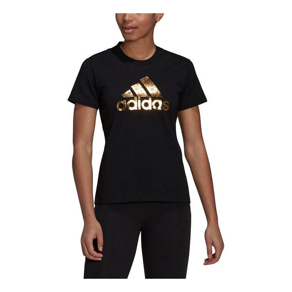 

Футболка gfx tee ss2 досуг спорт короткий рукав Adidas, черный