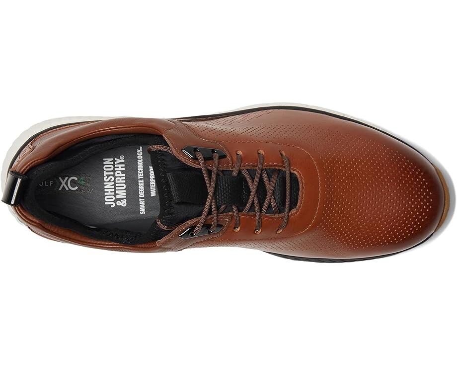 Кроссовки Johnston & Murphy Waterproof XC4 Golf H1-Luxe Hybrid Sneaker, цвет Tan Waterproof Full Grain — фото 2