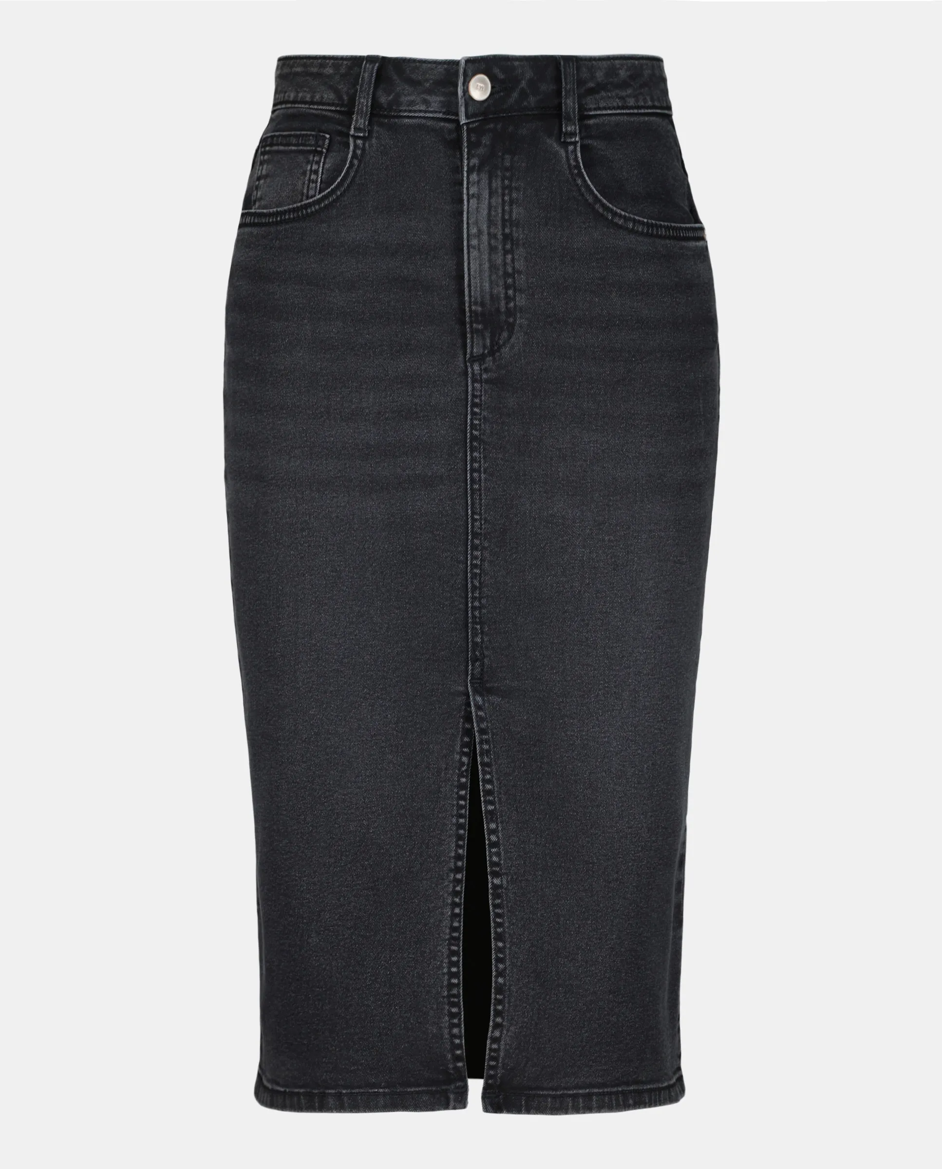 

Джинсовая юбка миди Easy Wear, серый