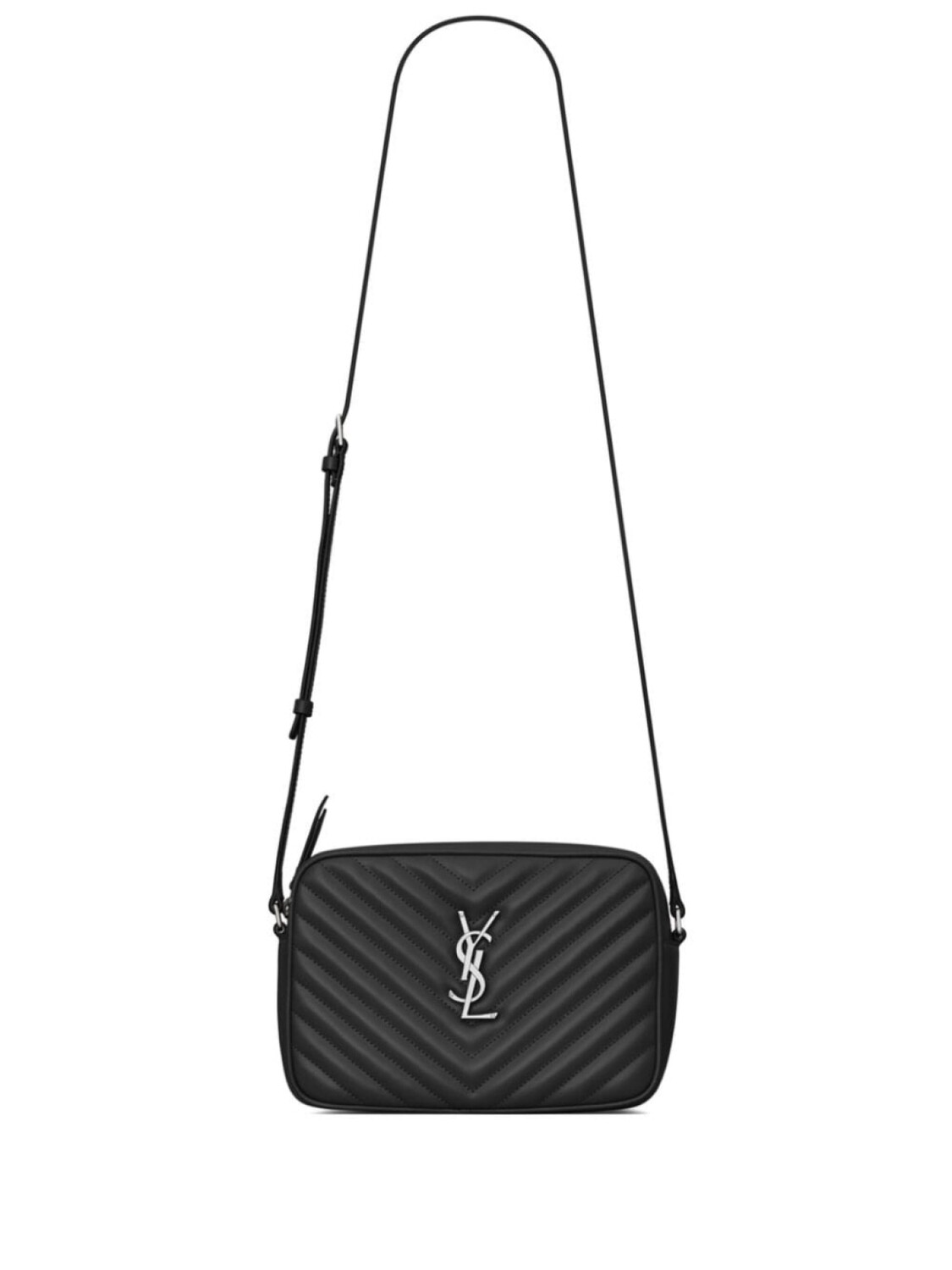 

Стеганая сумка Saint Laurent Lou, черный