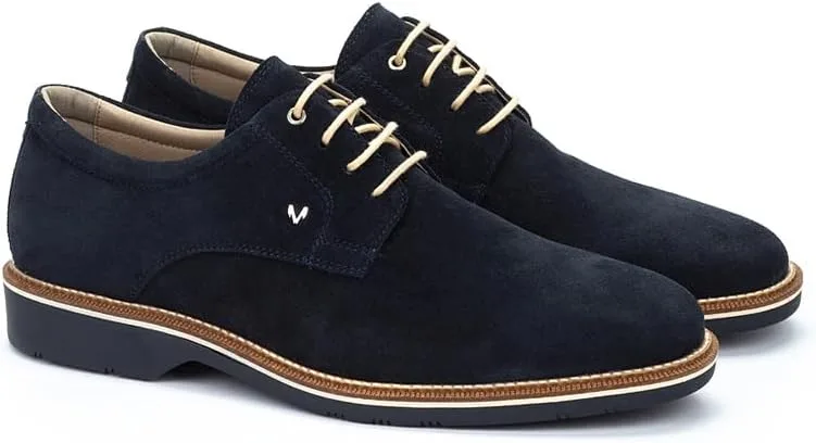 Мужские оксфорды Martinelli Zapatos Cordones En Piel Watford para Caballero, цвет темно-синий — фото 2