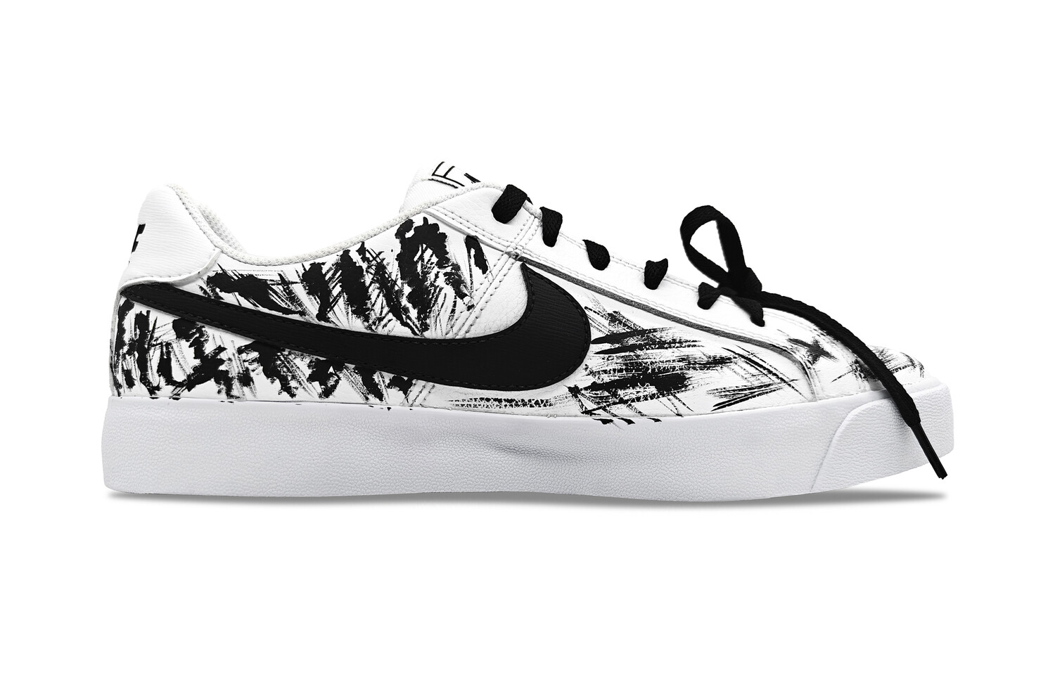 

Кроссовки для скейтборда Court Royale унисекс с низким верхом белого цвета Nike, черный