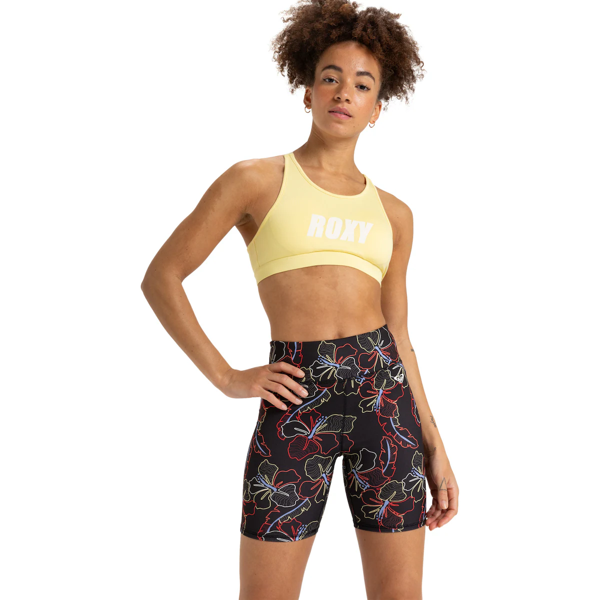 

Everyday Flow Biker Женские шорты Roxy, чёрный