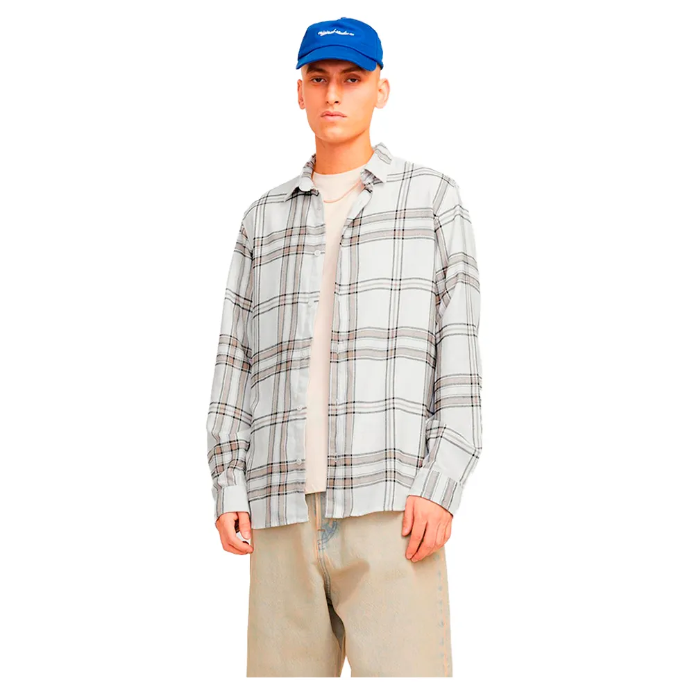 

Рубашка Jack & Jones Joshua Flannel Check, белый