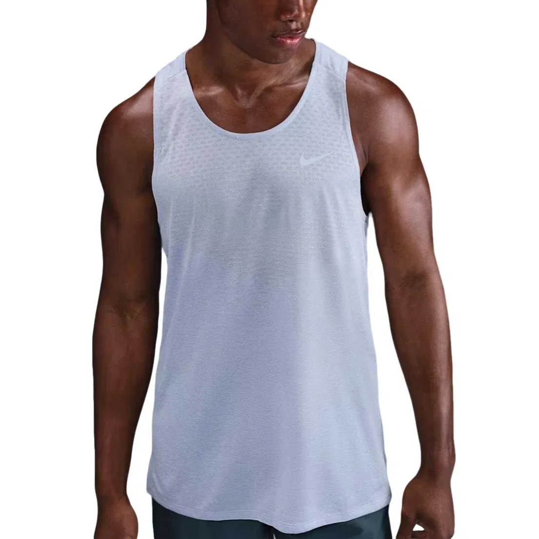Мужская беговая майка Dri Fit Nike, Ghost Color/Briarwood Color