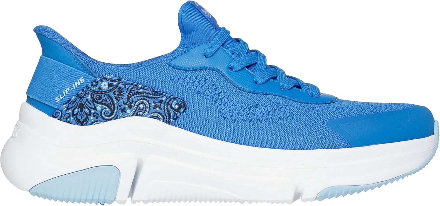 Мужские слипоны Skechers Snoop Sparrow Flex - Soarin' Hands Free, синий — фото 3