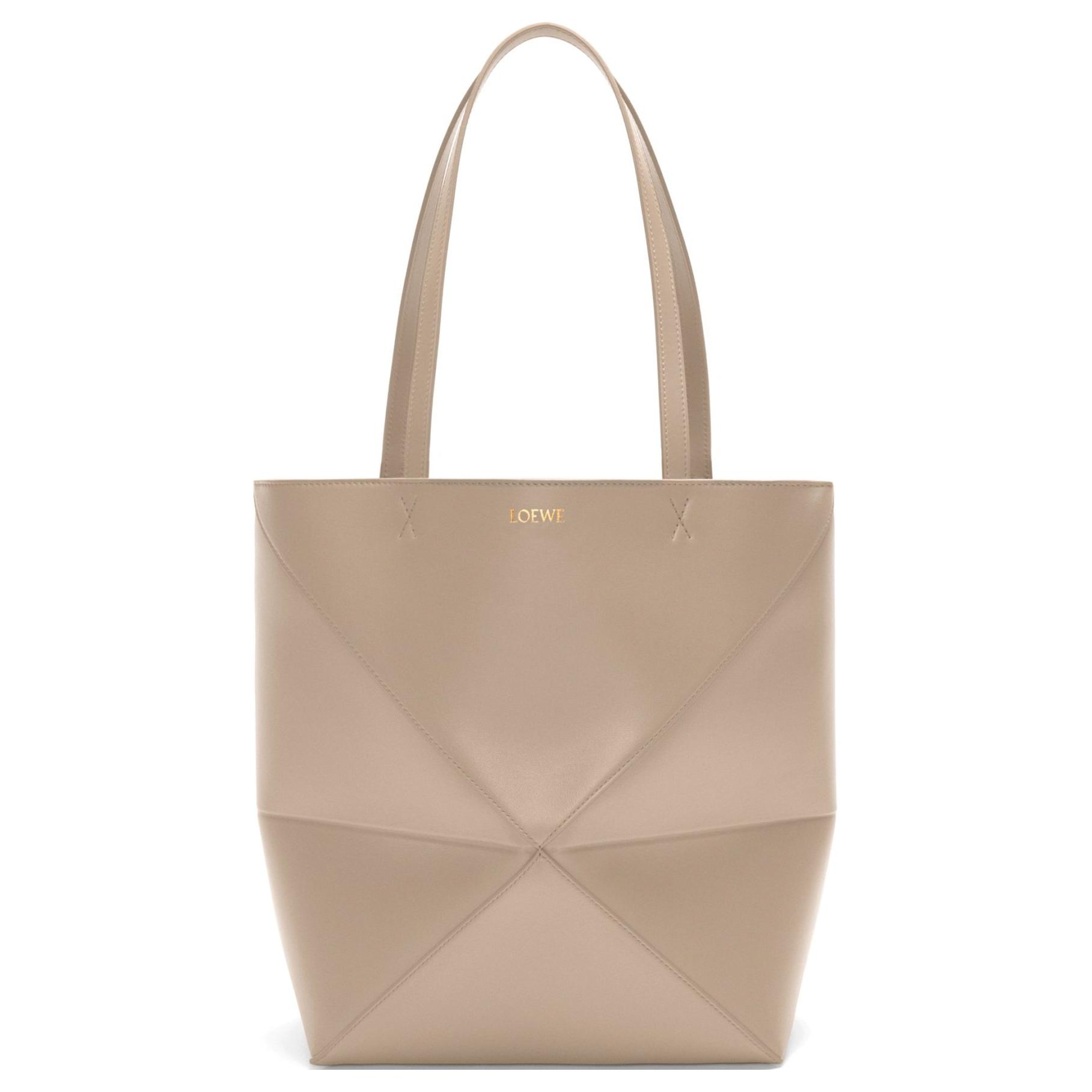 LOEWE Складывающаяся пазл-сумка из телячьей кожи — фото 2