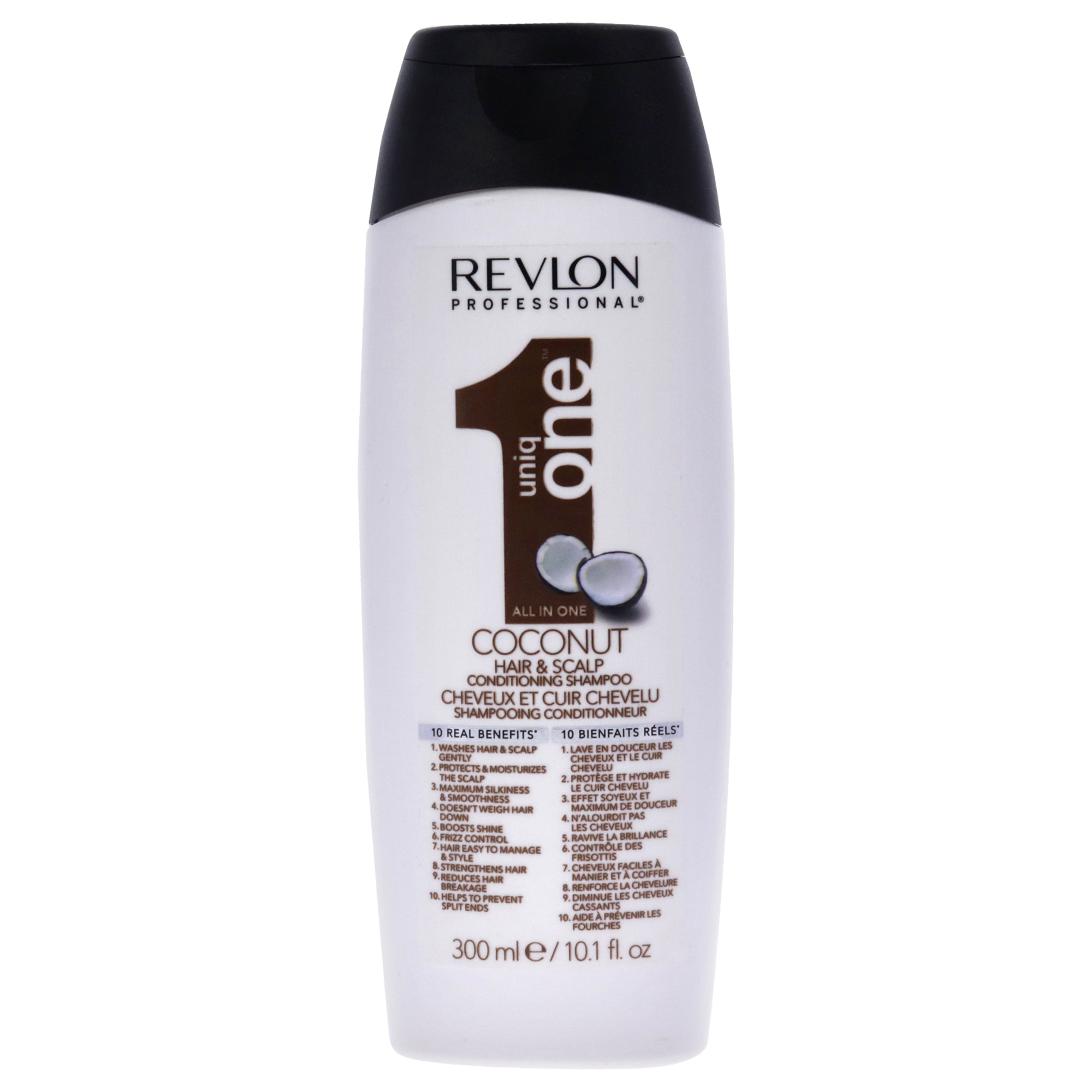 

Шампунь-кондиционер Uniq One ​​All In One Coconut от Revlon, подходит для мужчин и женщин, 283 мл (10,1 унции), прозрачный