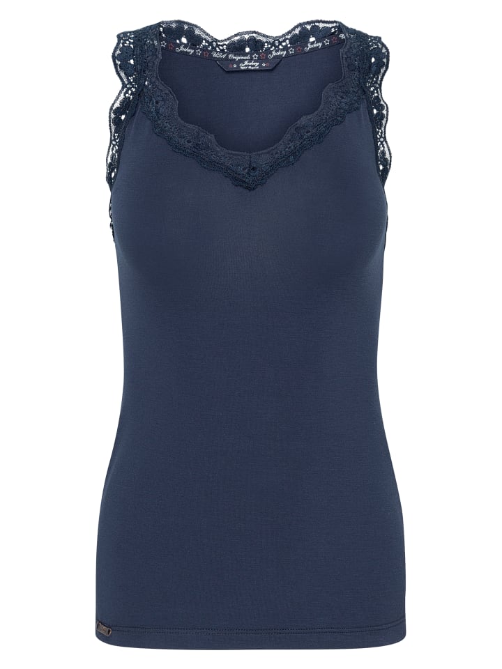 

Jockey Повседневная майка темно-синего цвета