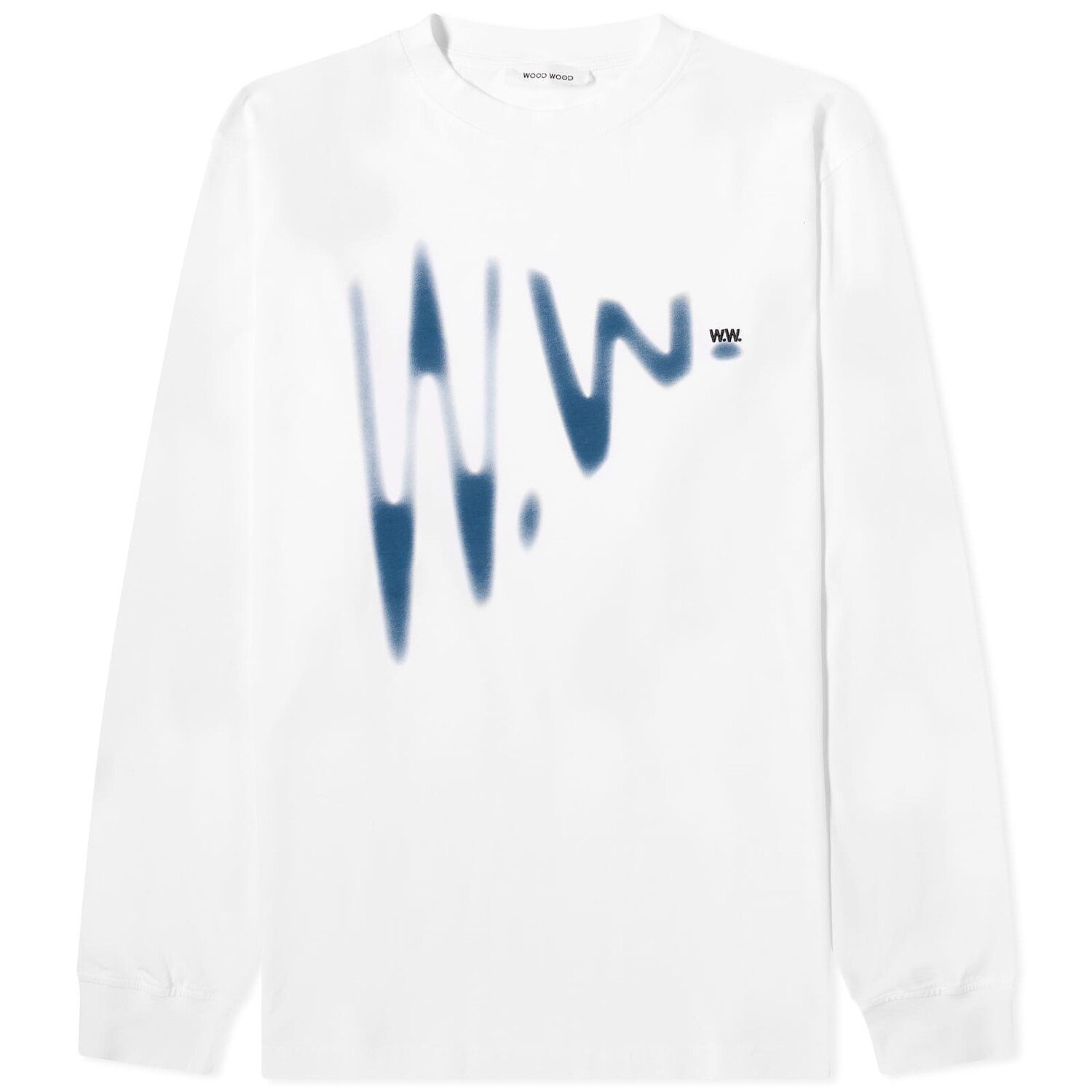 

Рубашка Wood Wood Herc Shadow Long Sleeve, белый