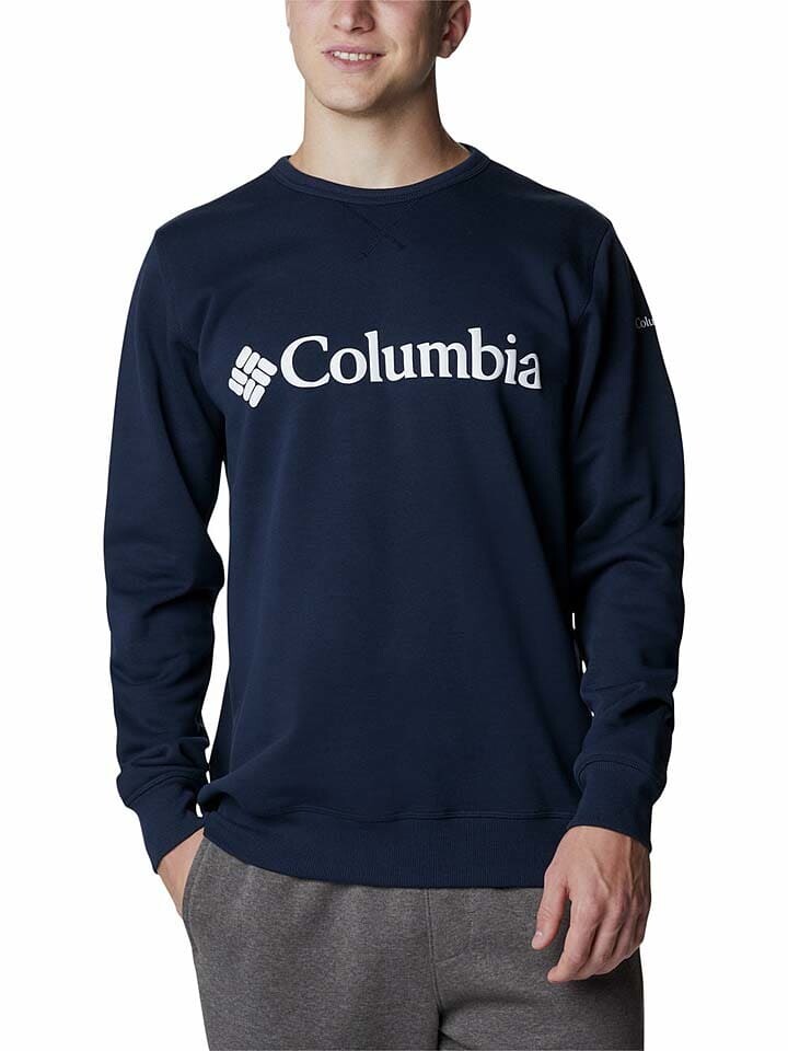 

Лонгслив Columbia Longsleeve Logo, темно-синий