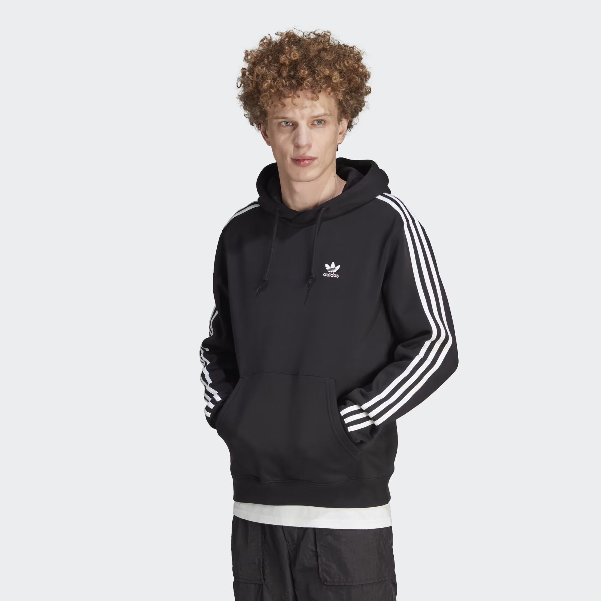 

Толстовка с 3 полосками Adicolor Classics Adidas, цвет Black