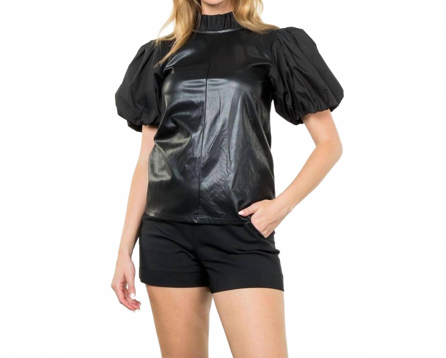 

Финский топ черный THML