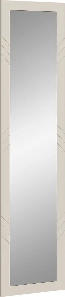 

Настенное зеркало INOSIGN "Менто", зеркало с декоративной фрезеровкой, зеркало гардеробное, зеркало для прихожей, зеркало для прихожей 45х180х2 см, песочно-бежевый