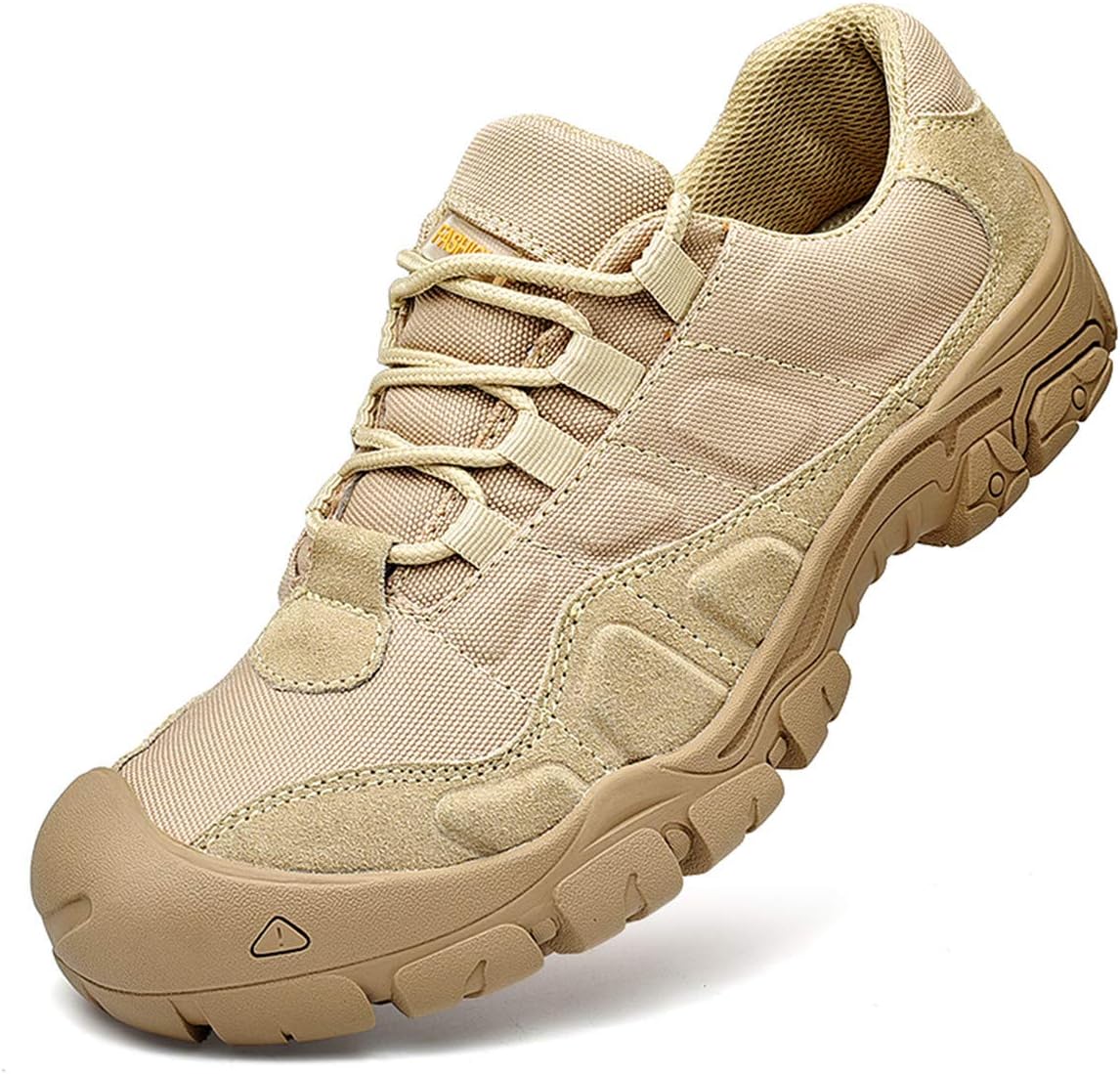 

Мужские кроссовки для пеших прогулок CHICLOVEY с нескользящей подошвой, повседневные, на шнуровке, дышащие лоферы, хаки