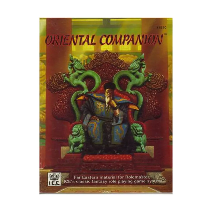 

Oriental Companion, Rolemaster (2nd Edition), мягкая обложка
