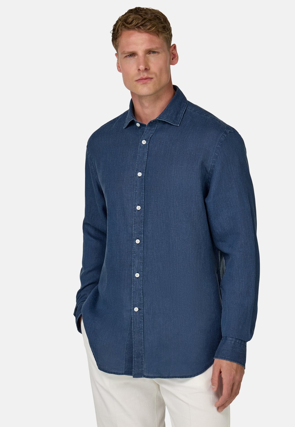 

Рубашка REGULAR FIT Boggi Milano, синий