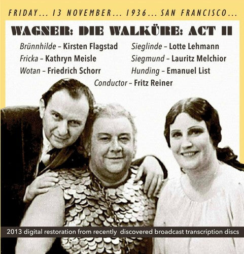 

CD диск Wagner / Flagstad / Lehmann / Meisle / Melchior: Die Walkure - Act II