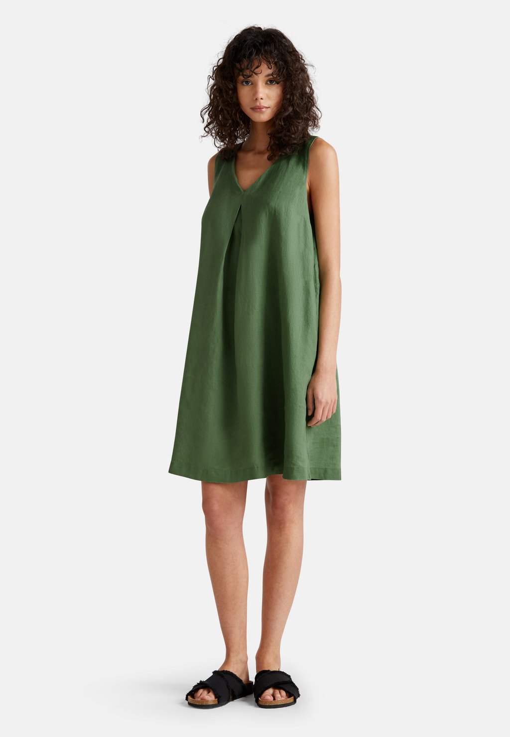 

Повседневное платье SLEEVELESS United Colors of Benetton, зеленый