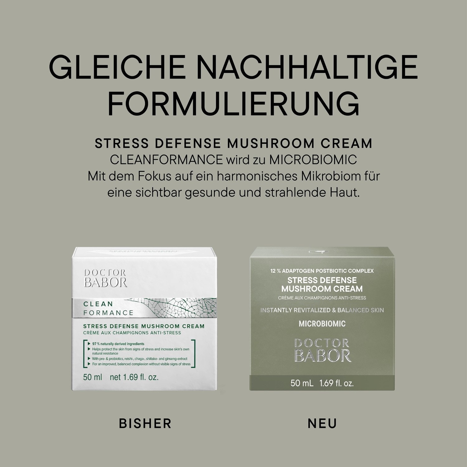 Крем для лица Babor — Doctor stress defense mushroom cream , объем, 50 мл — фото 4