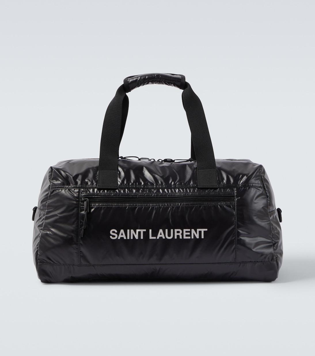 

Логотипная дорожная сумка Saint Laurent, черный