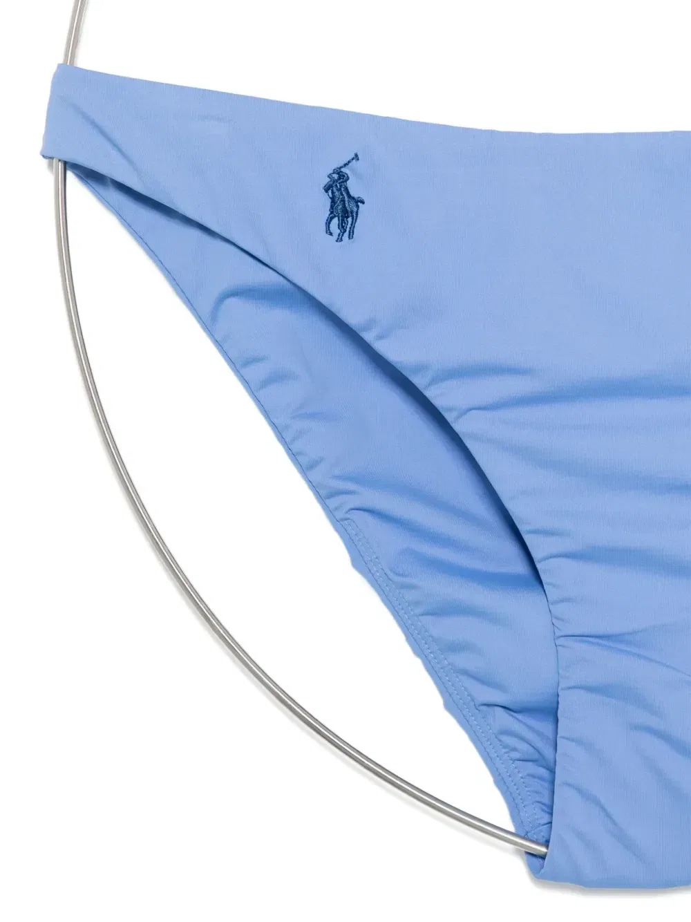 Плавки бикини с принтом пони POLO RALPH LAUREN, синий — фото 3