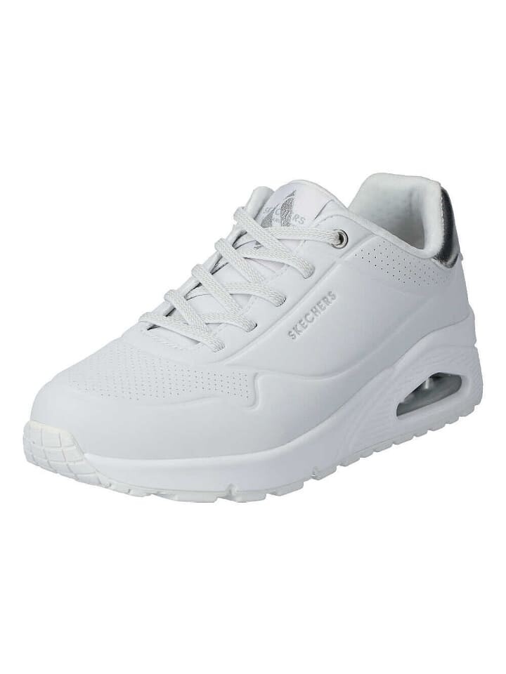 

Низкие кроссовки Skechers UNO SHIMMER AWAY, цвет white/silver