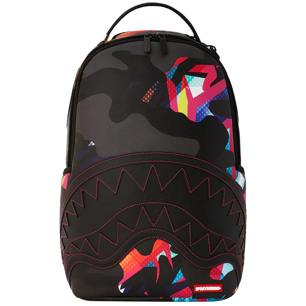 

SPRAYGROUND Универсальный черный рюкзак из ПВХ