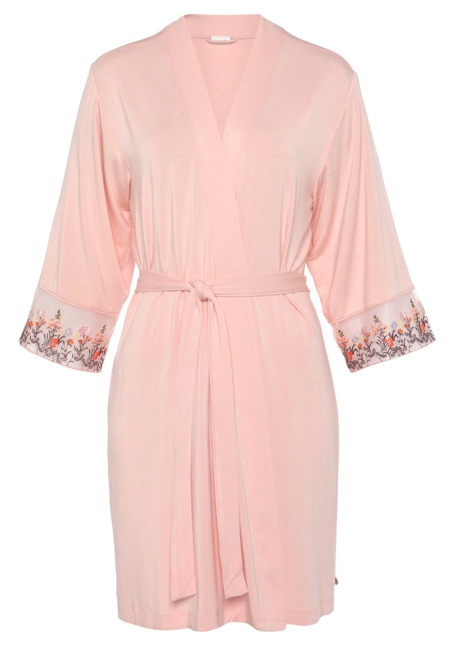 

Халат LASCANA, персиковый